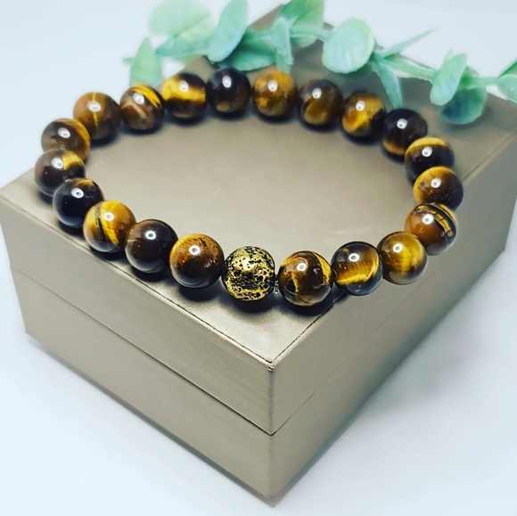 Tiger eye bracelet - Picture 4 of 4